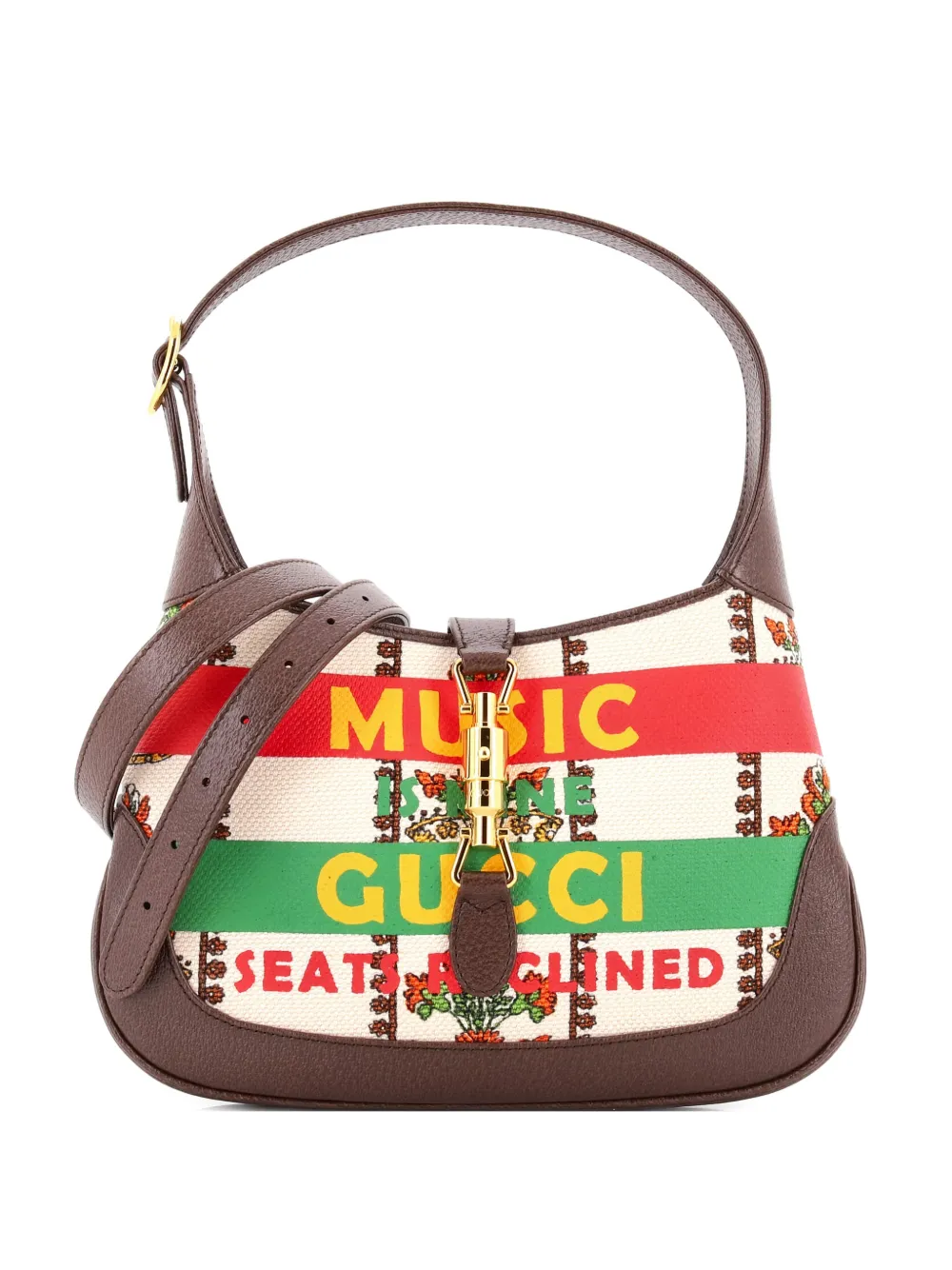 Gucci Pre-Owned 100 Jackie 1961 Limited Edition Canvas Small hobo bag - Marrone
