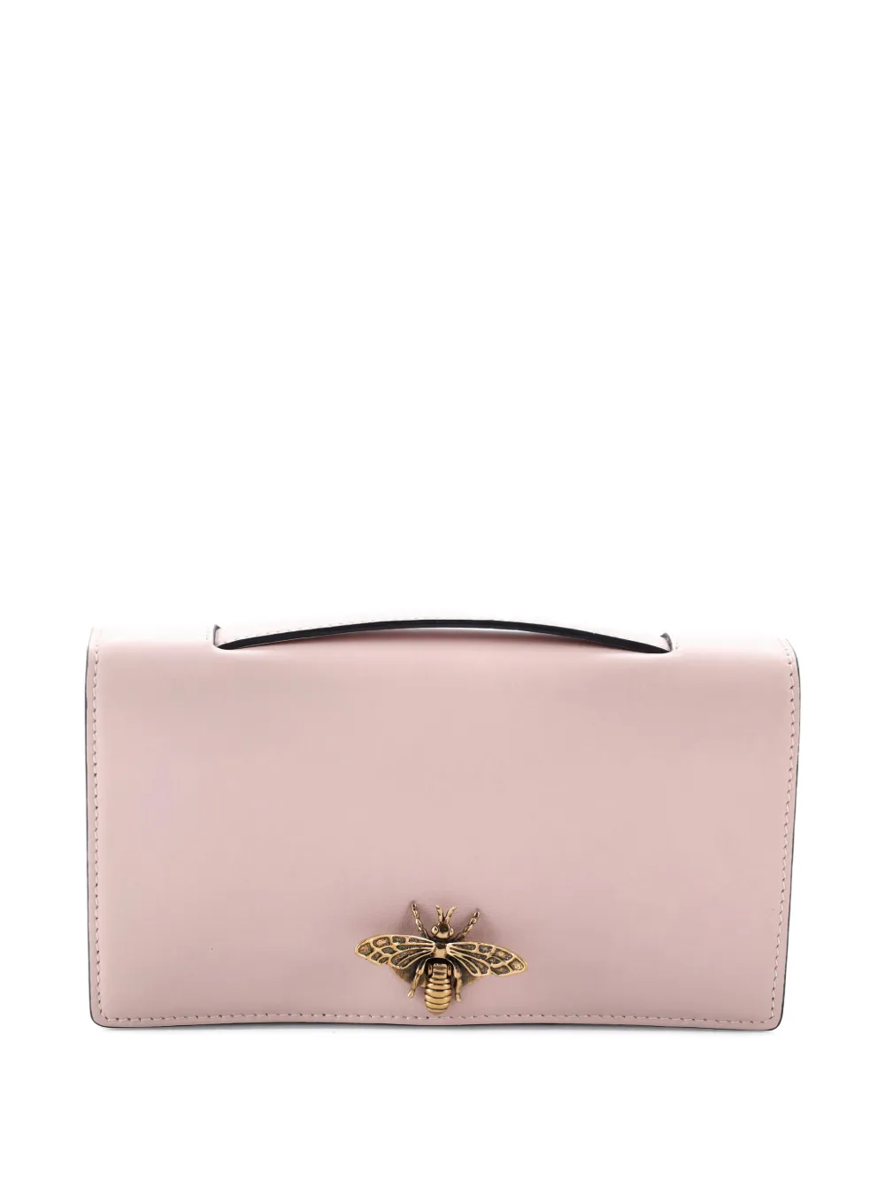 Christian Dior Pre-Owned Bee Leather clutch bag - Rosa