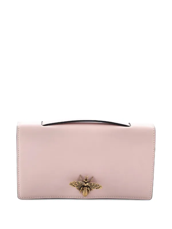 Christian Dior Pre-Owned ビー レザー クラッチバッグ | ピンク