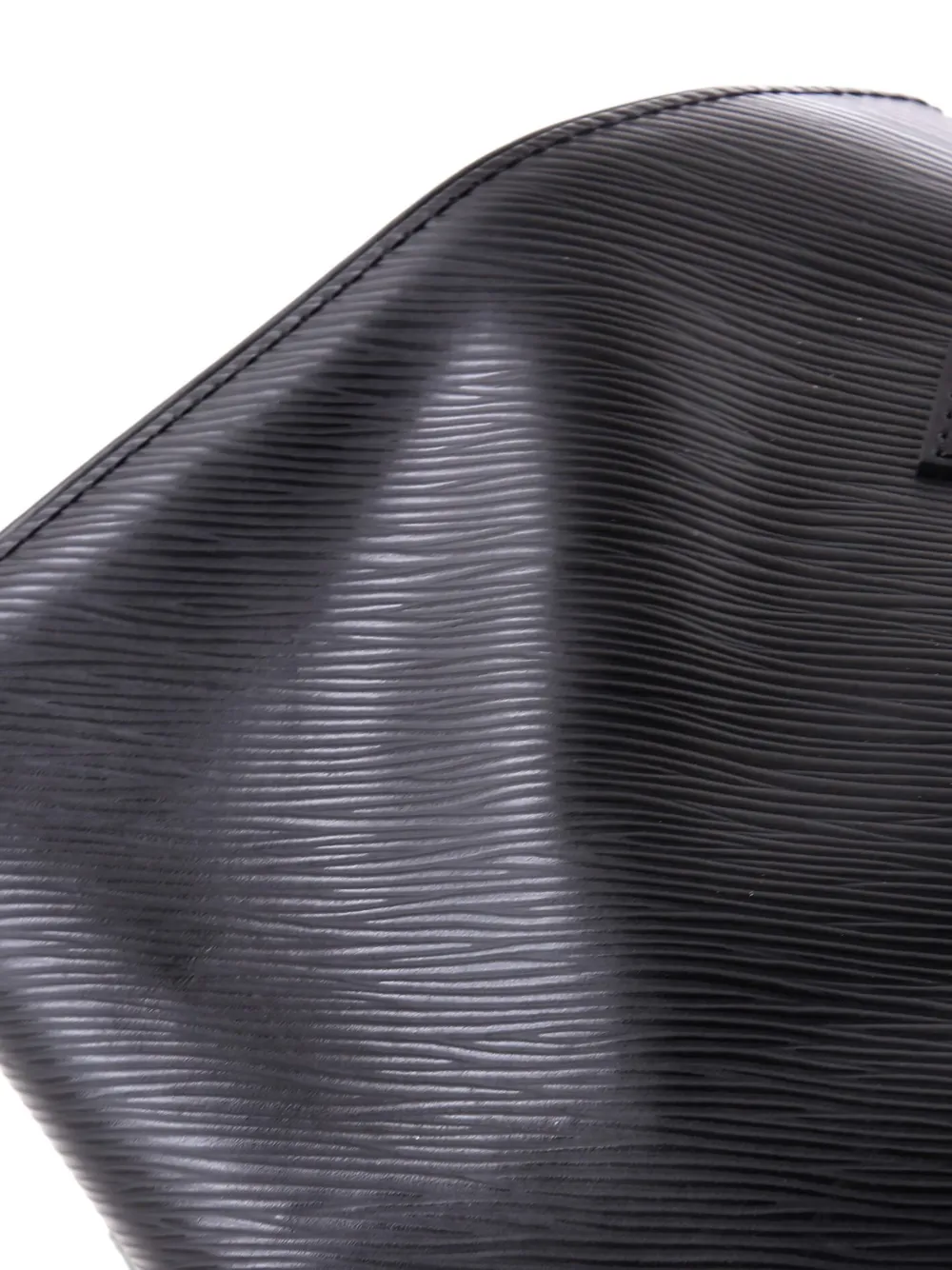 Pre-owned Louis Vuitton Speedy Bandouliere Bag Epi Leather 25 Satchel In Black