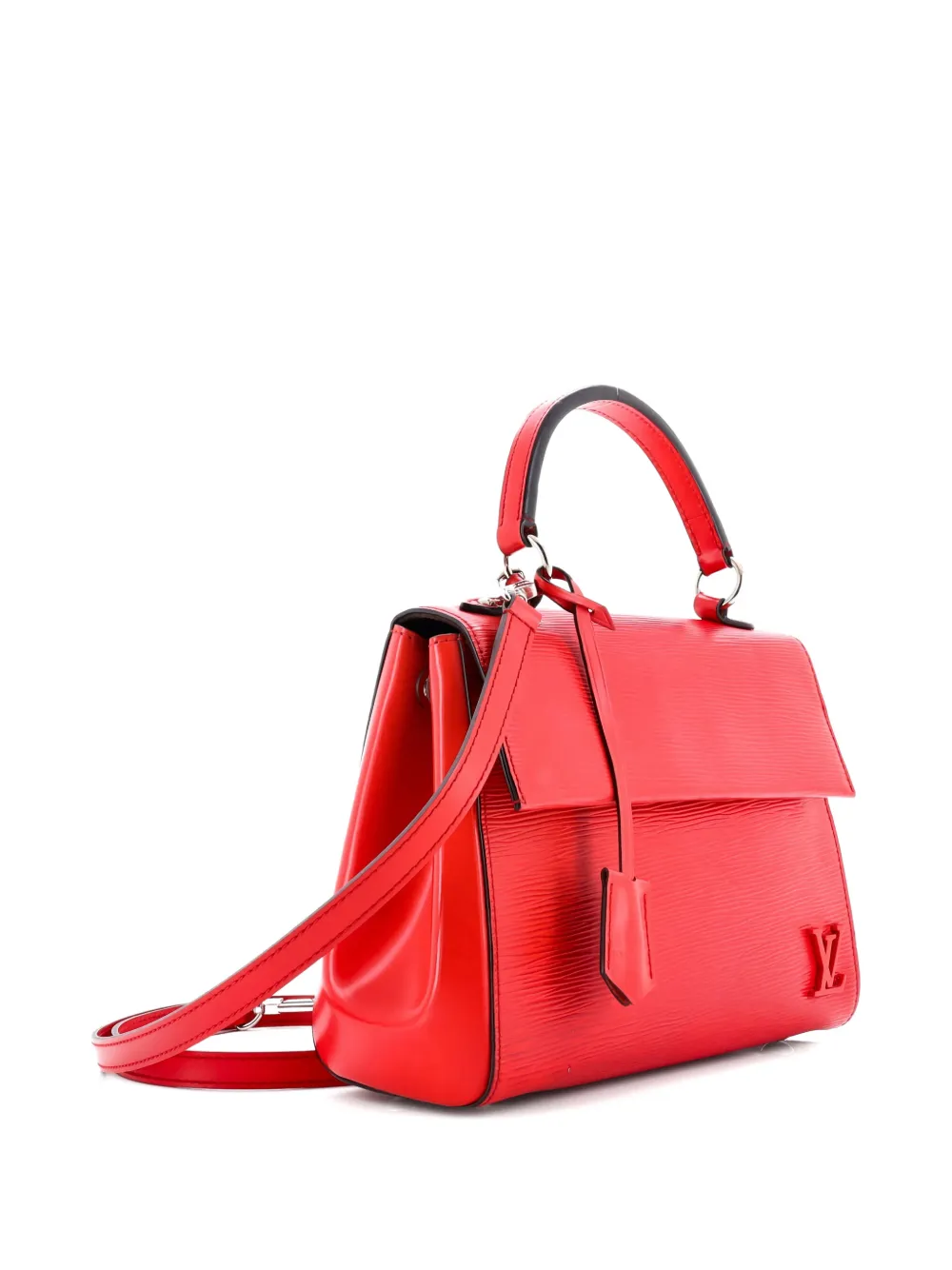 Cluny Top Handle Bag Epi Leather Bb Satchel