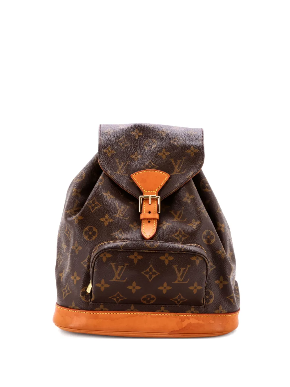 Louis Vuitton Pre-Owned Vintage Montsouris Monogram Canvas MM backpack - Braun