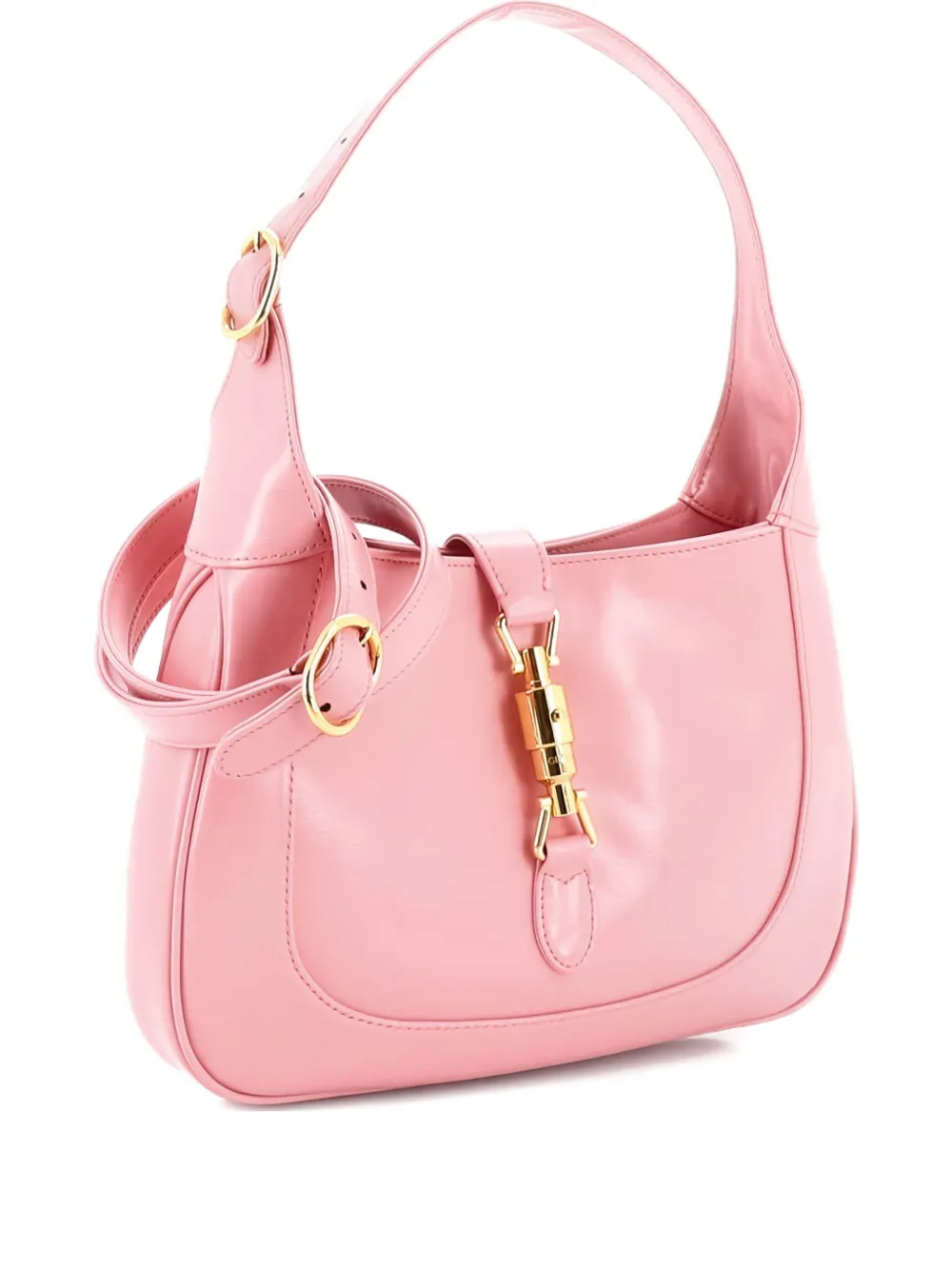 Gucci Pre-Owned Jackie 1961 Leather Small hobo bag - Rosa