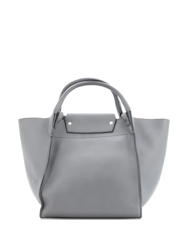 CÉLINE グレー トートバッグ Celine Pre-Owned ビッグ バッグ スムースカーフスキン スモール