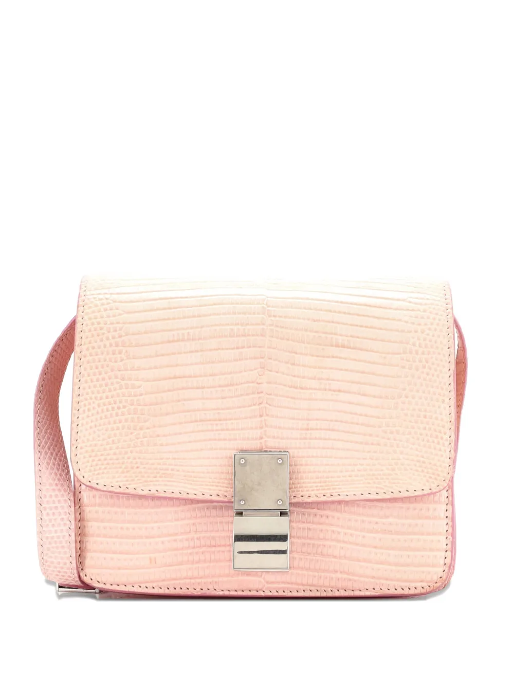 Celine Pre-Owned Classic Box Bag Lizard Teen shoulder bag - Rosa