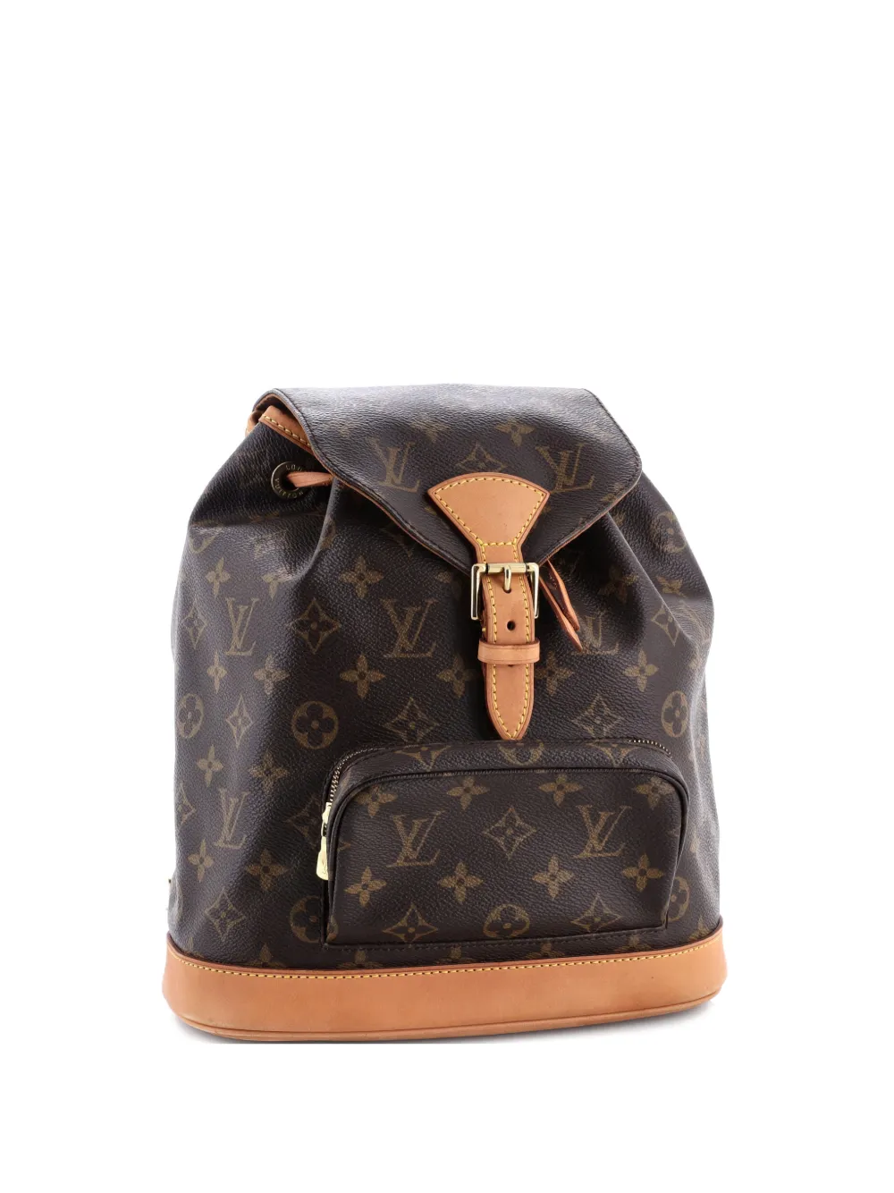 Louis Vuitton Pre-Owned Vintage Montsouris Monogram Canvas MM backpack | Brown | Image 1