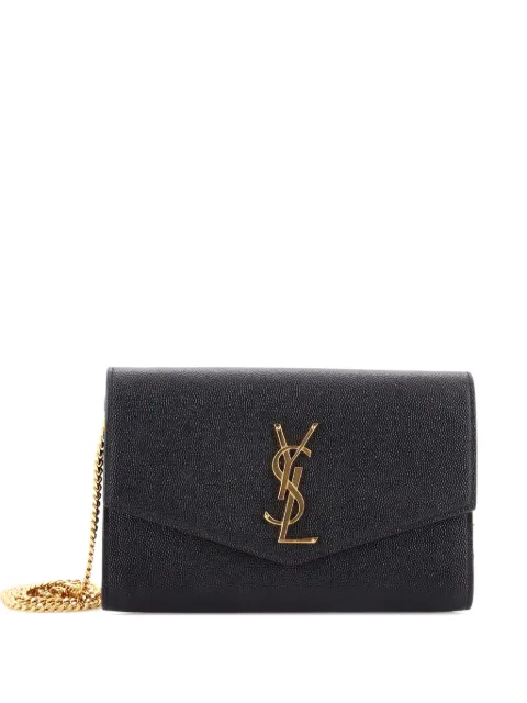Saint Laurent Pre-Owned Uptown Chain Wallet Leather crossbody bag