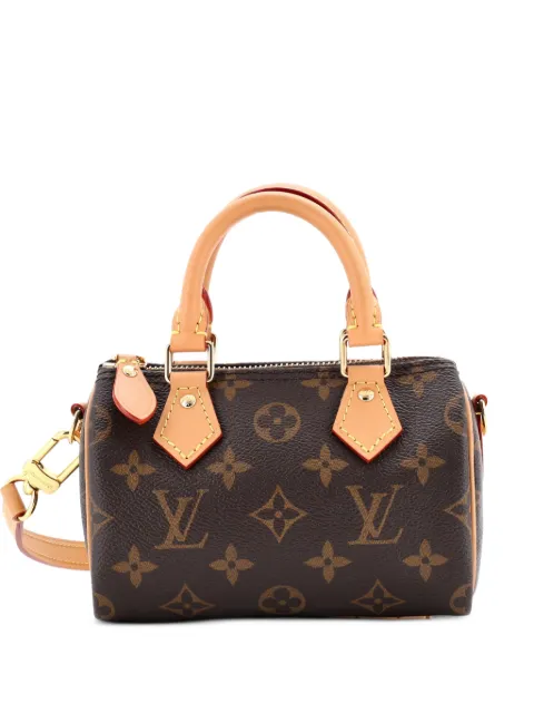 Louis Vuitton Pre-Owned شنطة كروس 'سبيدي باندوليار NM باغ' كانفا صغيرة بنقش مونوغرام