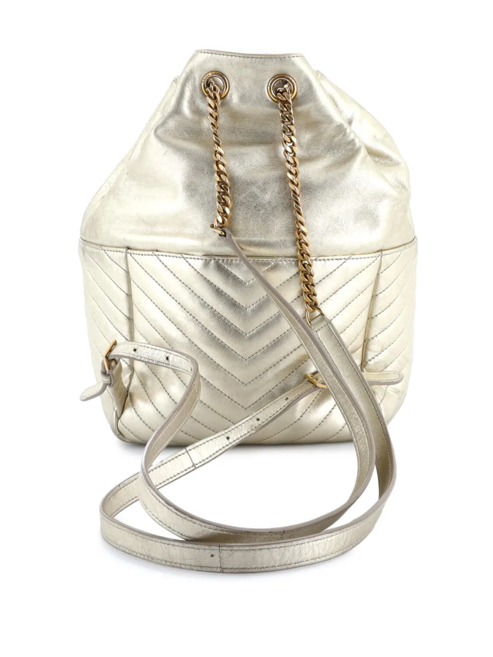 Saint Laurent Pre-Owned sac à dos Joe Matelassé à chevrons | Pre-owned | Image 2