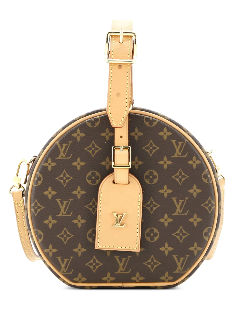 Louis Vuitton Pre-Owned Petite Boite Chapeau Bag Monogram Canvas crossbody bag - Marrone