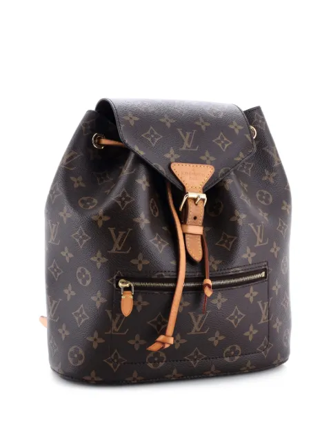 Louis Vuitton Pre-Owned Montsouris NM Monogram Canvas PM backpack