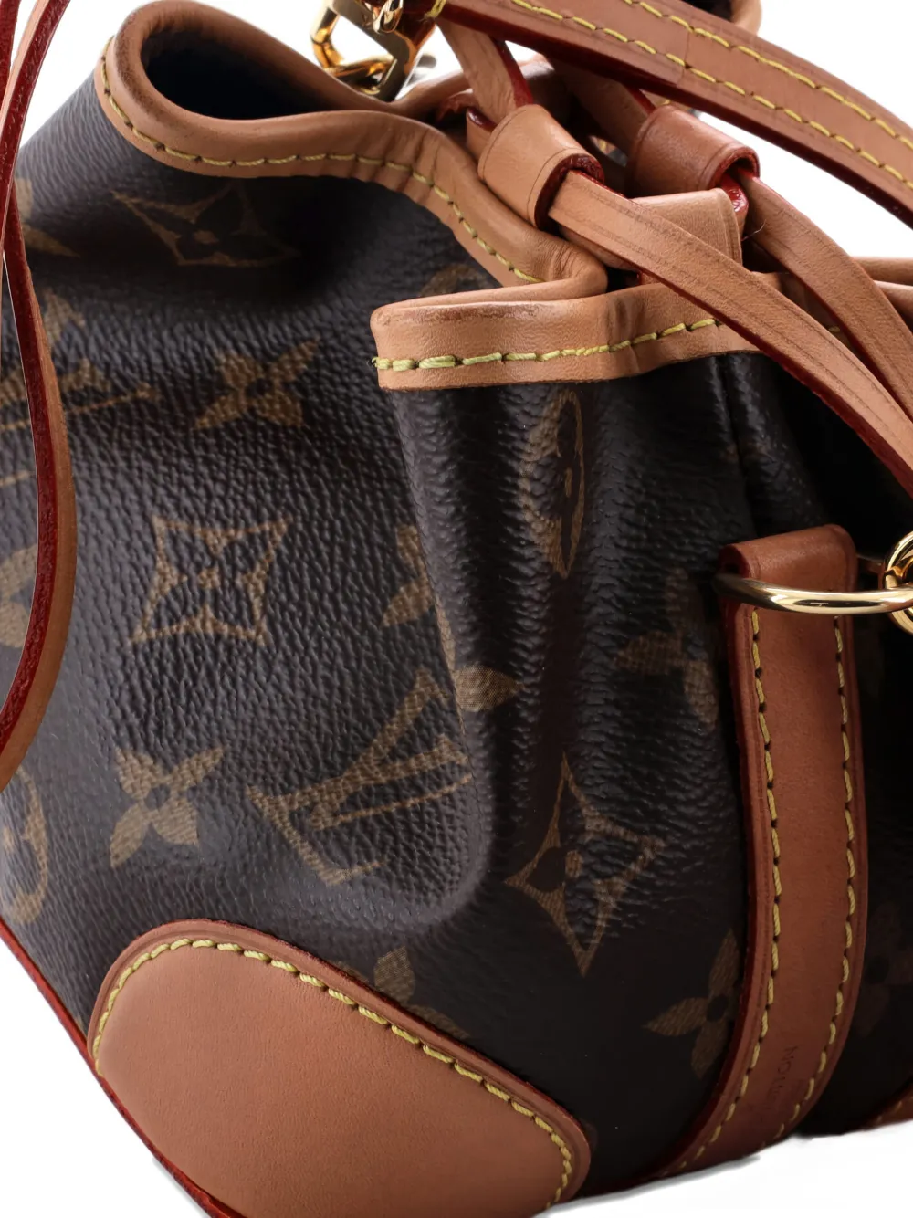 LOUIS VUITTON Pre-owned Noe Purse Monogram Canvas Bucket Bag In Brown