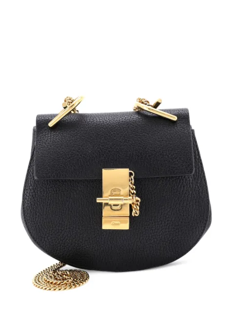 Chloé Pre-Owned Drew Leather Mini crossbody bag