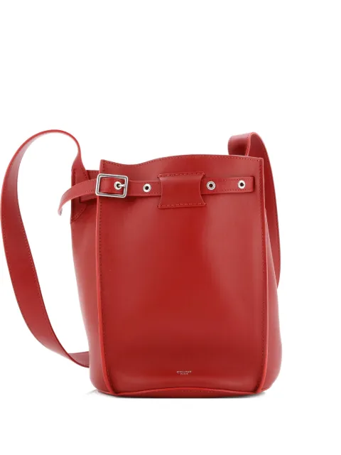 Celine Pre-Owned Long Strap Big Bag Leather bucket bag