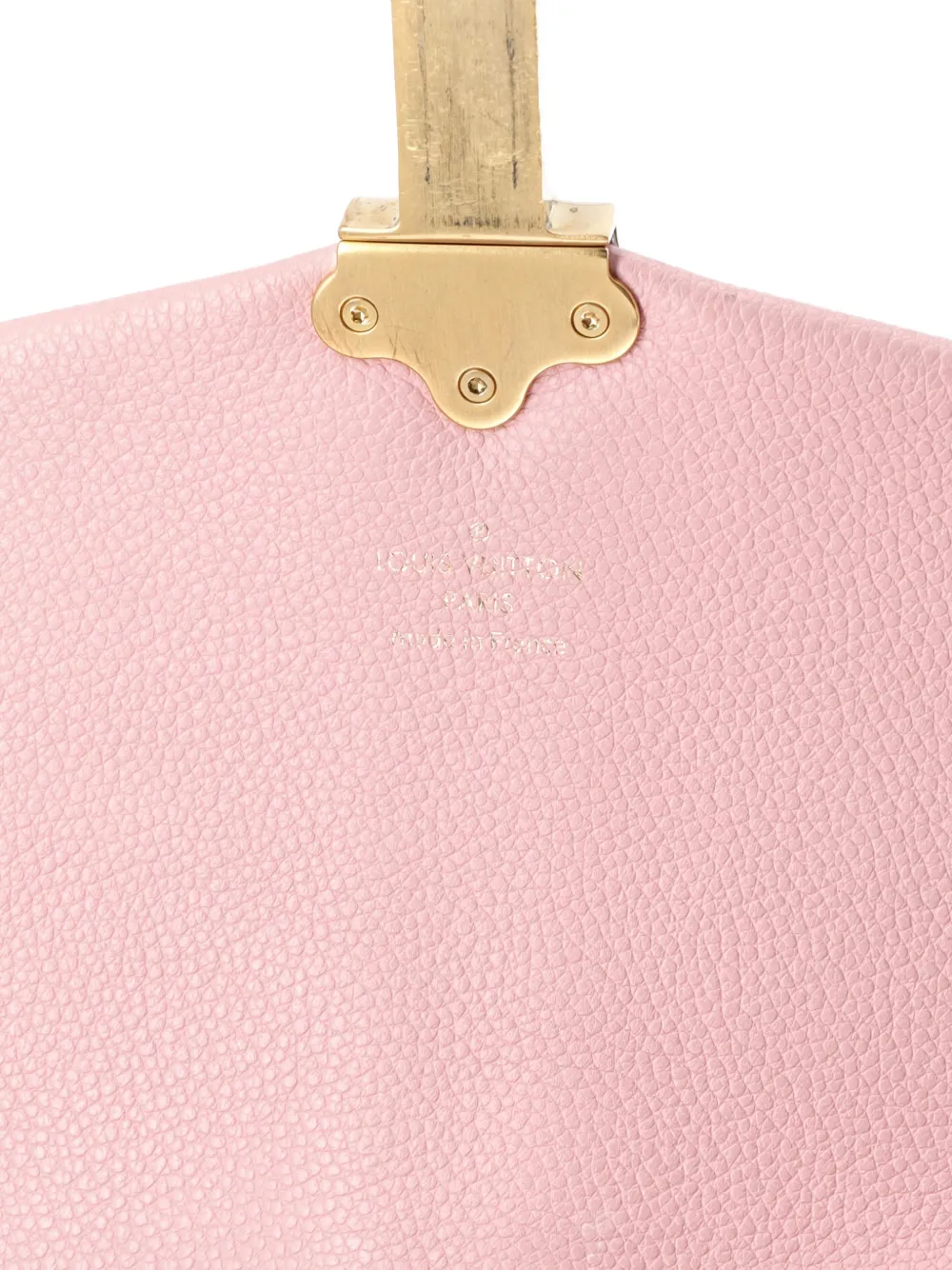 Pre-owned Louis Vuitton Clapton Handbag Damier And Leather Pm Crossbody Bag In Brown