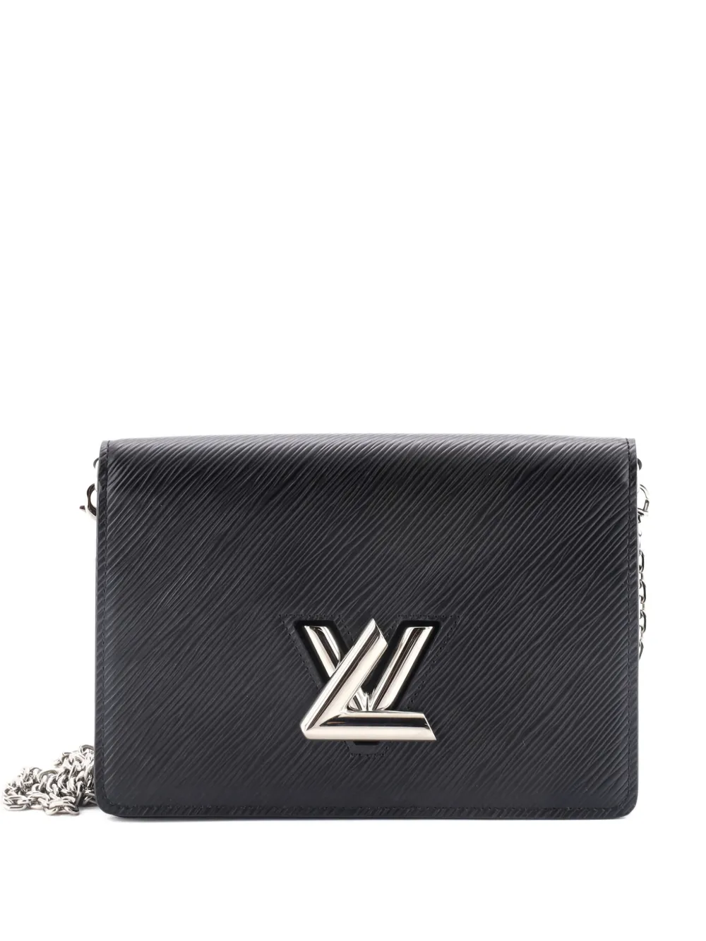 Louis Vuitton Pre-Owned Twist Belt Wallet on Chain Epi Leather crossbody bag - Nero