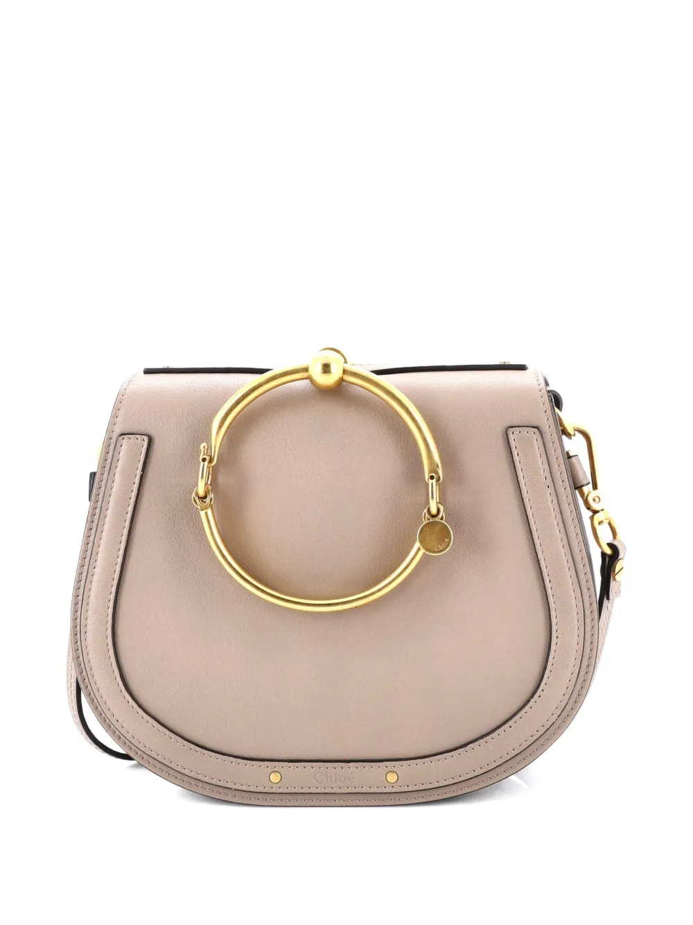 Chloé Pre-Owned Borsa a tracolla Nile media in pelle - Toni neutri