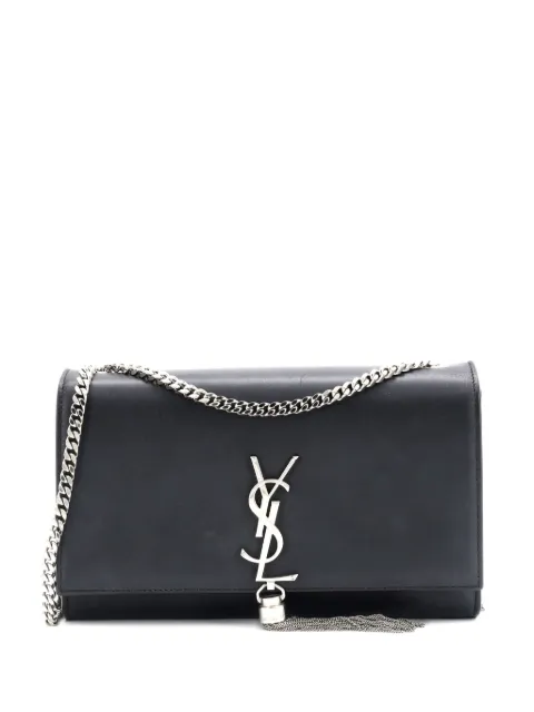 Saint Laurent Pre-Owned Classic Monogram Tassel Leather Medium crossbody bag