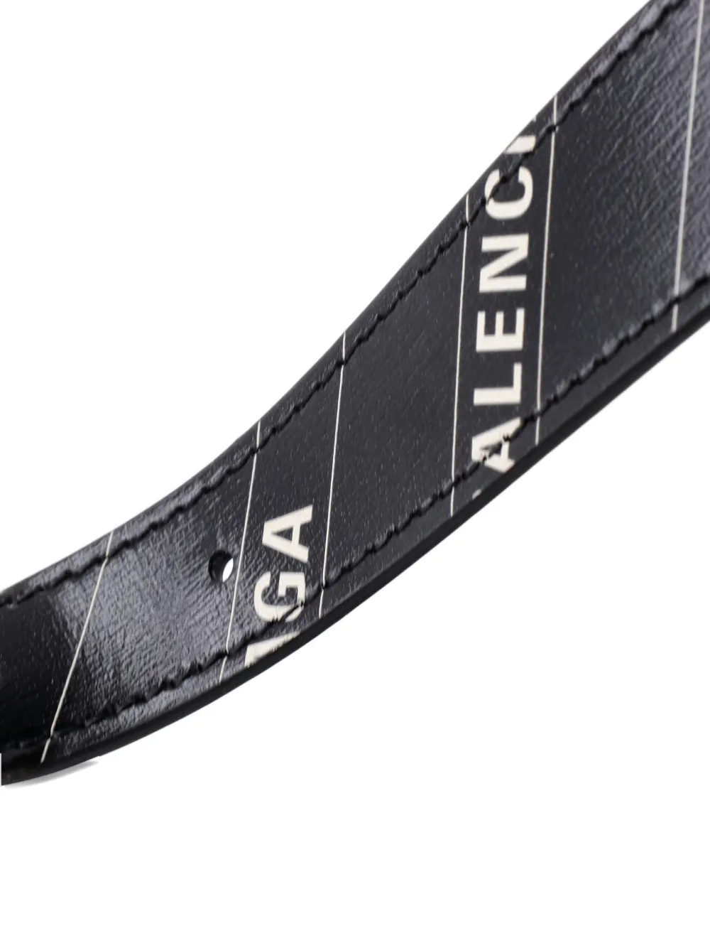 GUCCI Pre-owned X Balenciaga The Hacker Project Jackie 1961 Printed Leather Medium Hobo Bag In Black