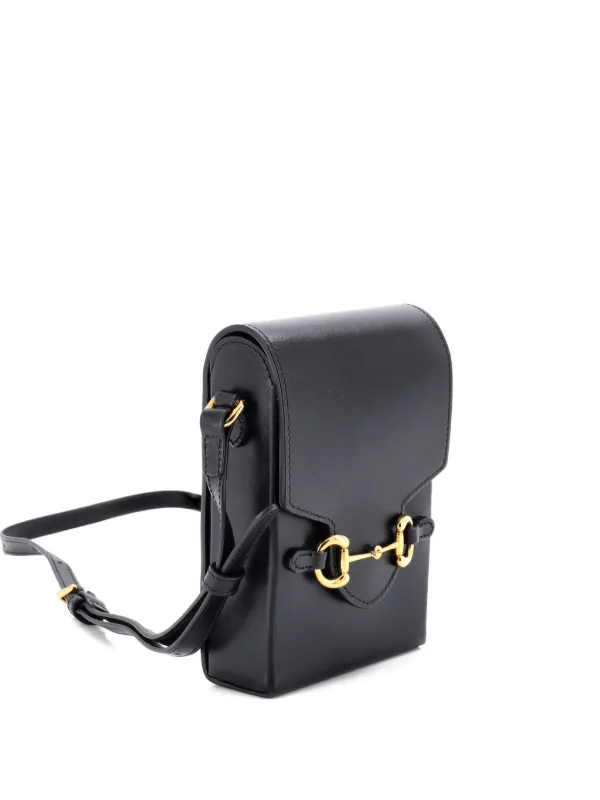 Gucci Pre-Owned ホースビット 1955 ショルダーバッグ ミニ | ブラック