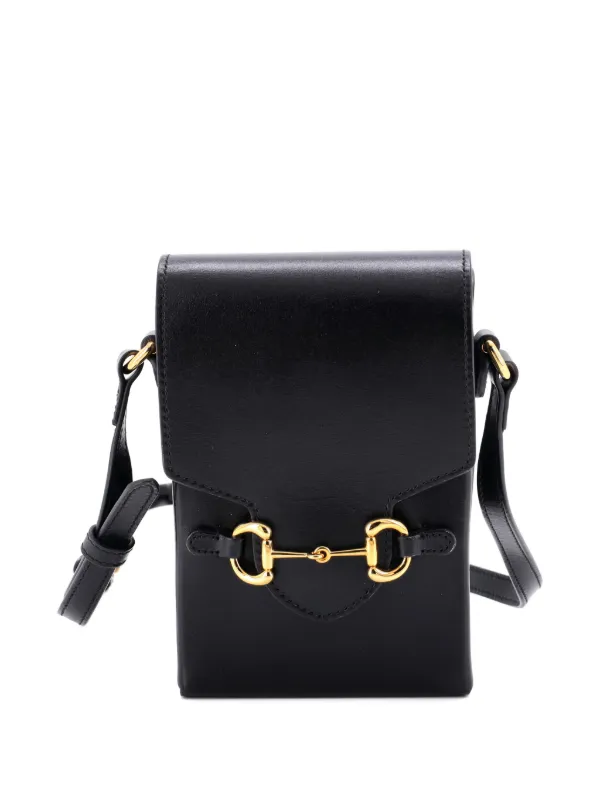 Gucci Pre-Owned ホースビット 1955 ショルダーバッグ ミニ | ブラック