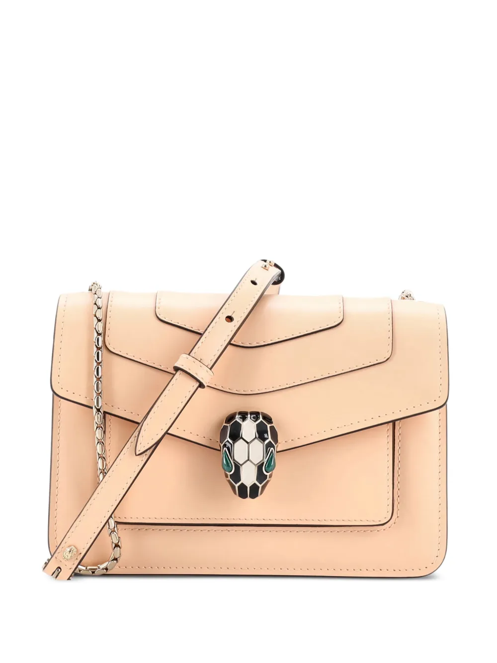 Bvlgari Pre-Owned Serpenti Forever Leather Mini shoulder bag - Toni neutri