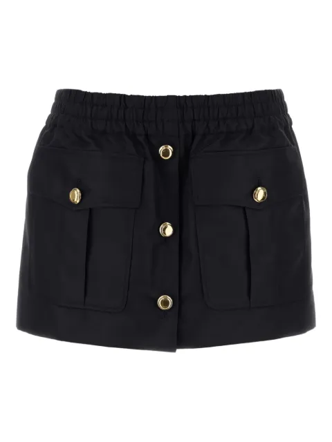 Miu Miu pockets-detail mini skirt
