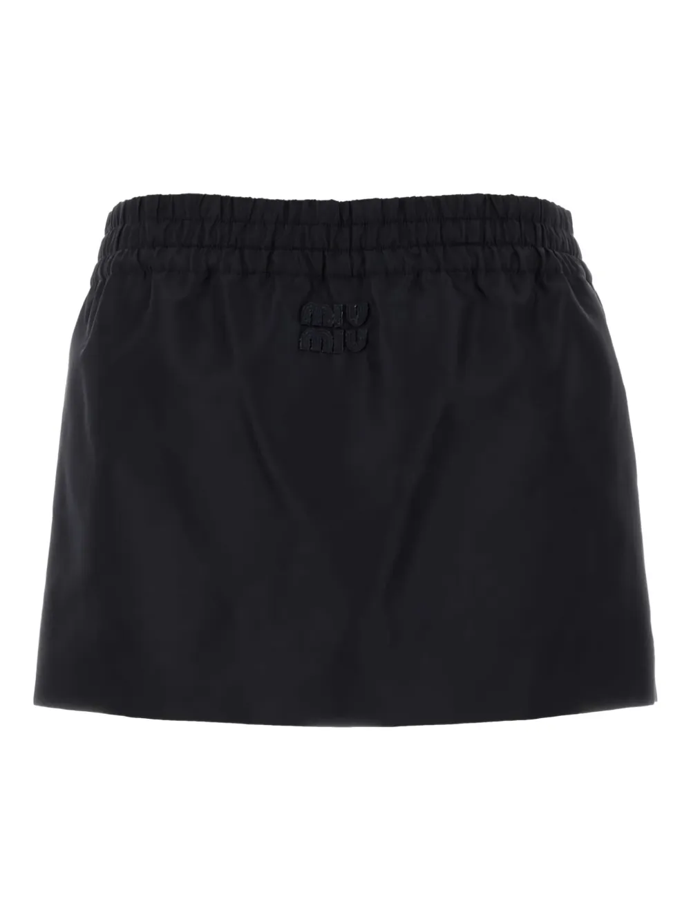 Miu Miu pockets-detail mini skirt - Blauw