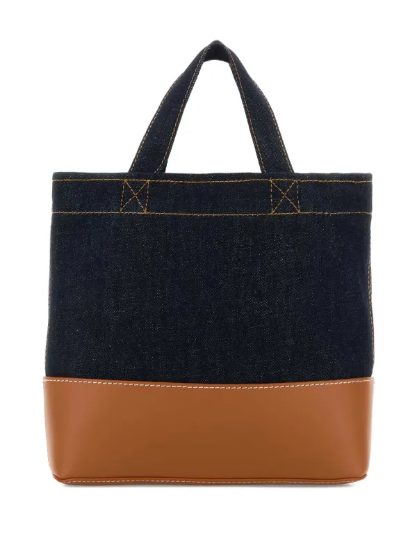 A.P.C. Axel Mini Tote Bag | Blue | FARFETCH AO