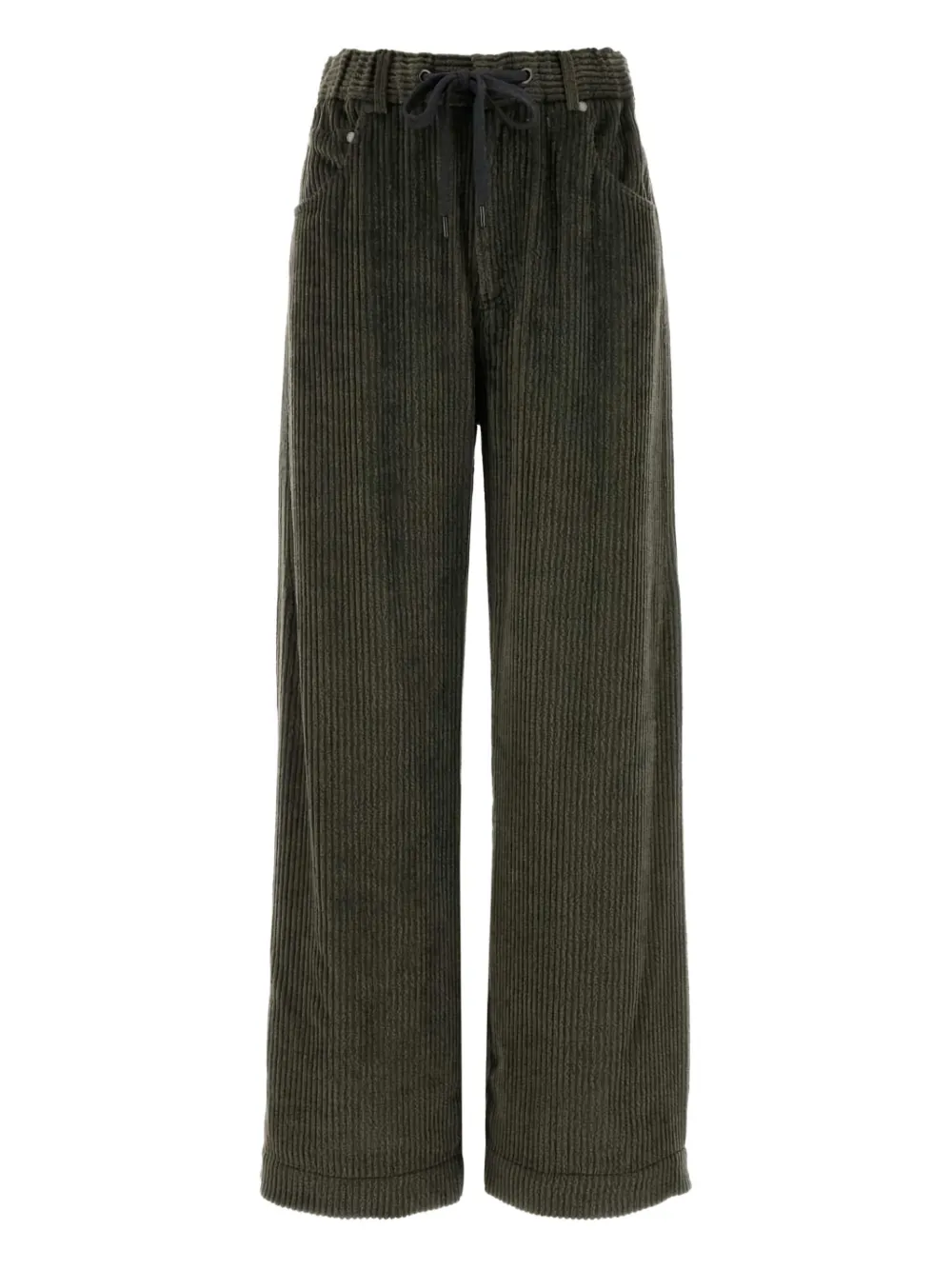 Brunello Cucinelli corduroy trousers | Green | Image 1