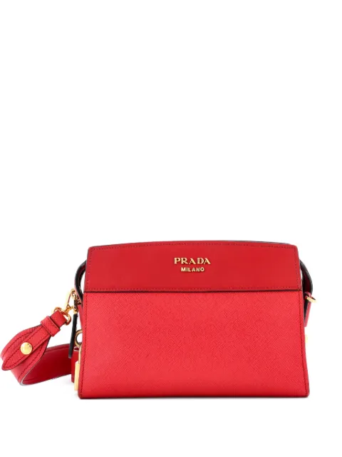 Prada Pre-Owned Esplanade Saffiano with City Calf Small crossbody bag