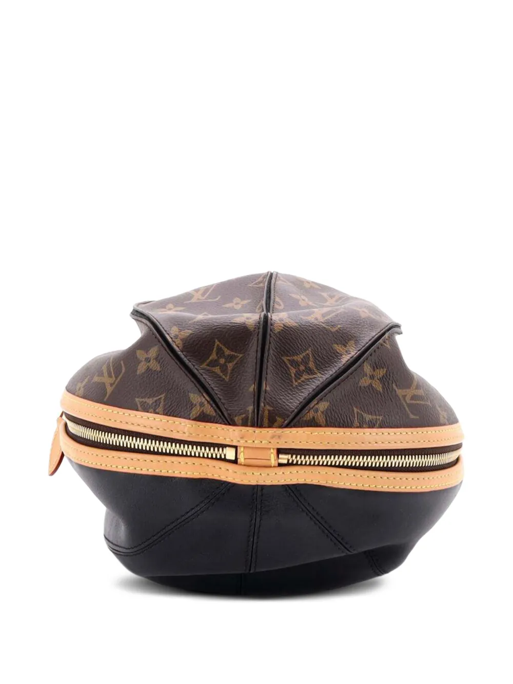 Egg Souple Bag Monogram Canvas And Leather Satchel