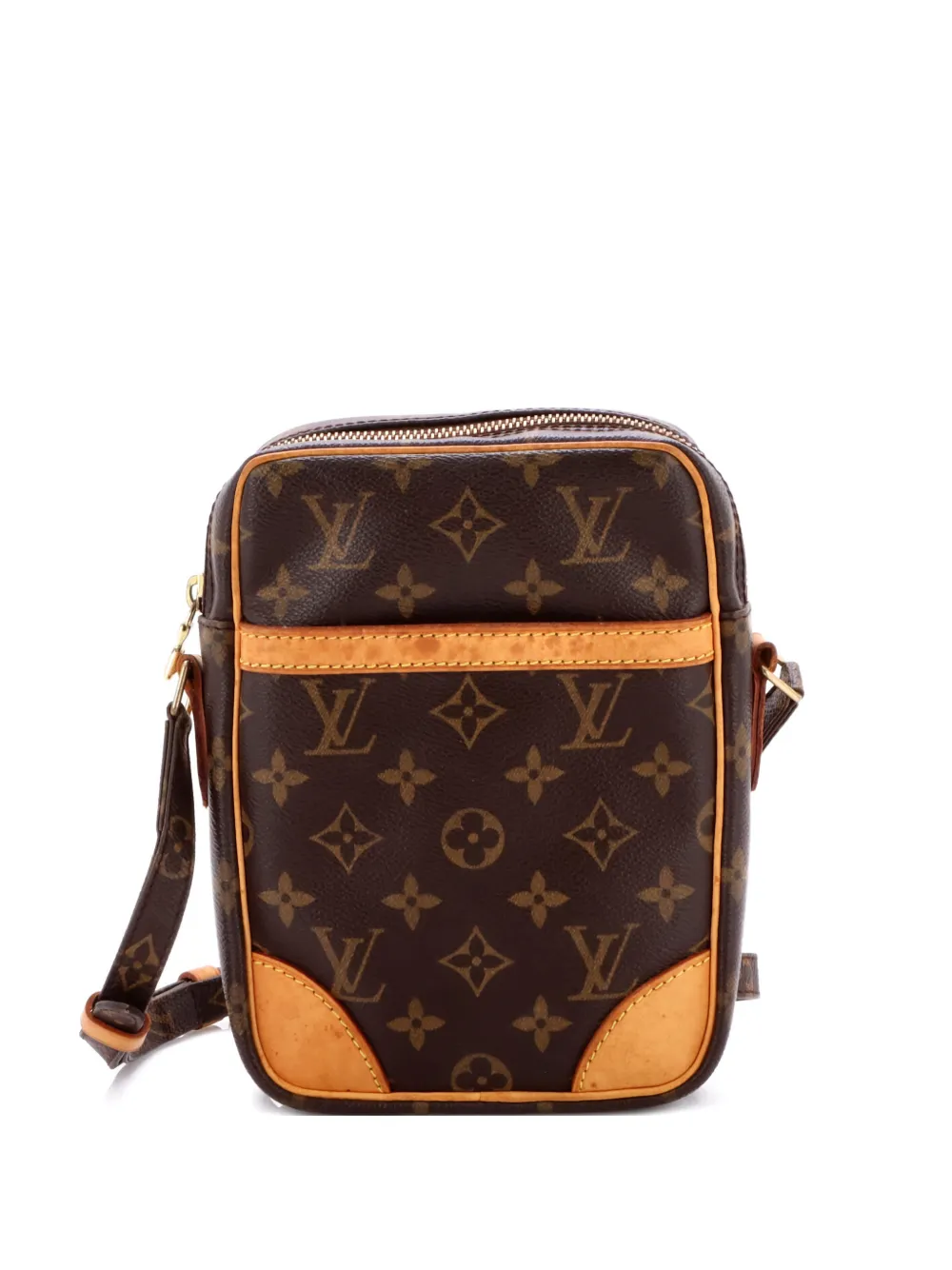 Louis Vuitton Pre-Owned Danube Handbag Monogram Canvas crossbody bag - Marrone