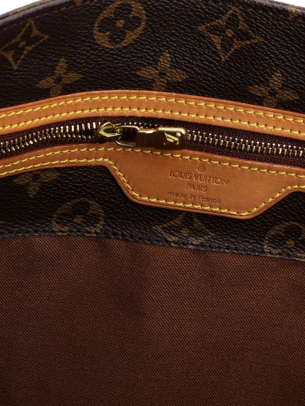 Pre-owned Louis Vuitton Cabas Alto Monogram Canvas Tote Bag In Brown