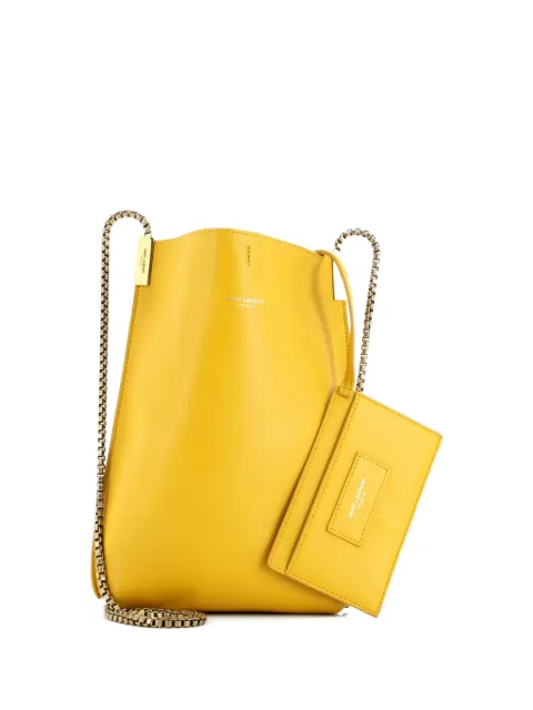 Saint Laurent Pre-Owned Suzanne Leather Small hobo bag