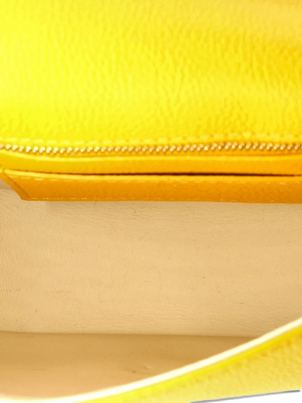 Pre-owned Louis Vuitton Lv Pont 9 Soft Bag Leather Pm Crossbody Bag In Yellow