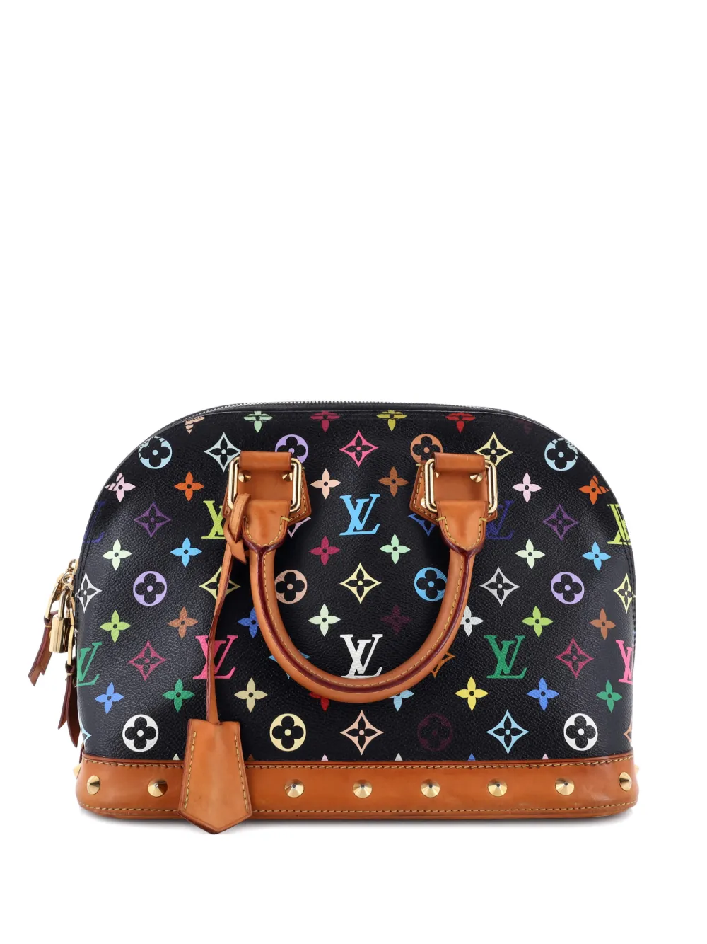 Louis Vuitton Pre-Owned Alma NM Handbag Monogram Multicolor PM satchel - Nero