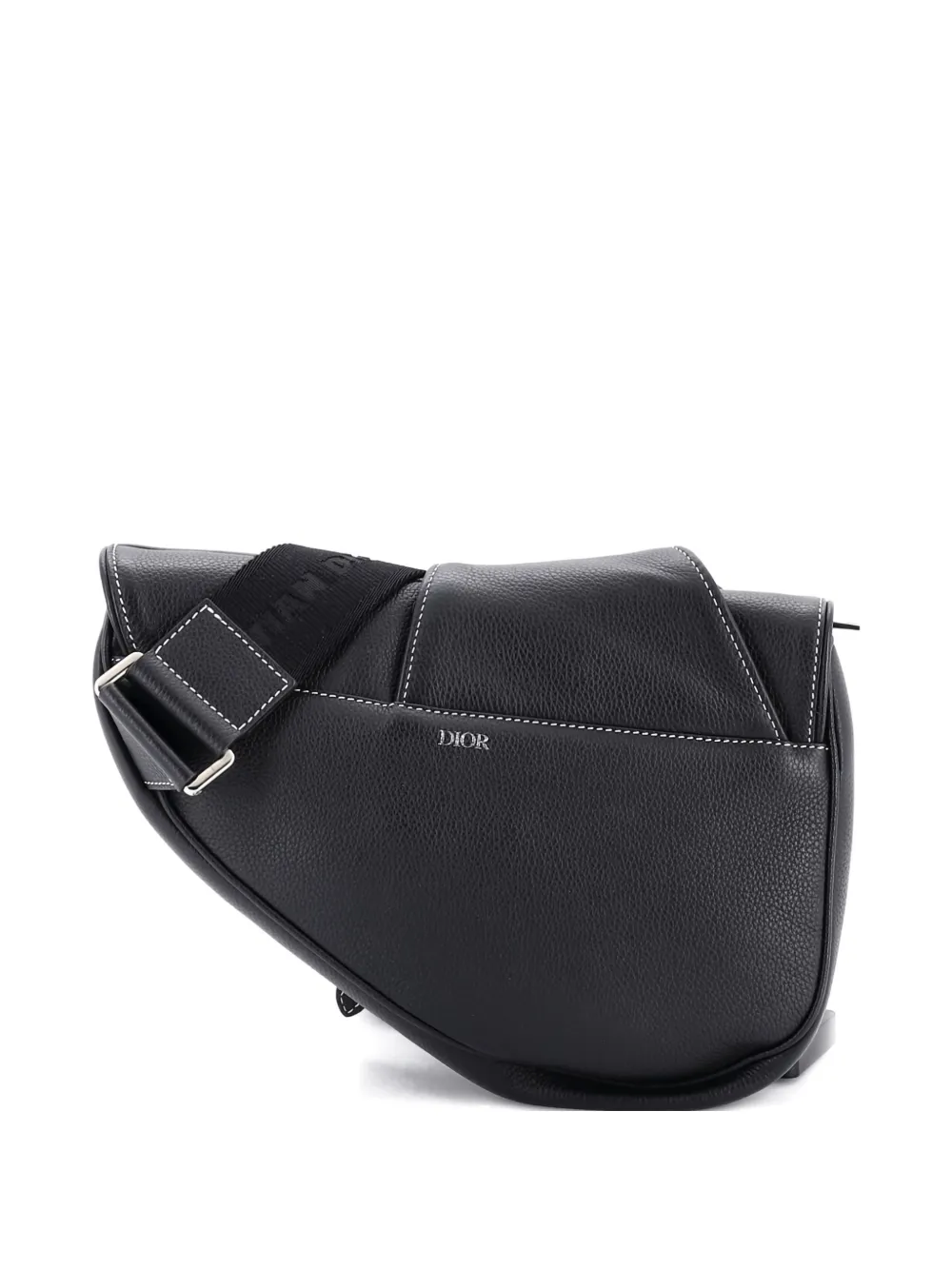 Christian Dior Pre-Owned KAWS Saddle Leather with Applique crossbody bag | Pre-Owned | Image 2