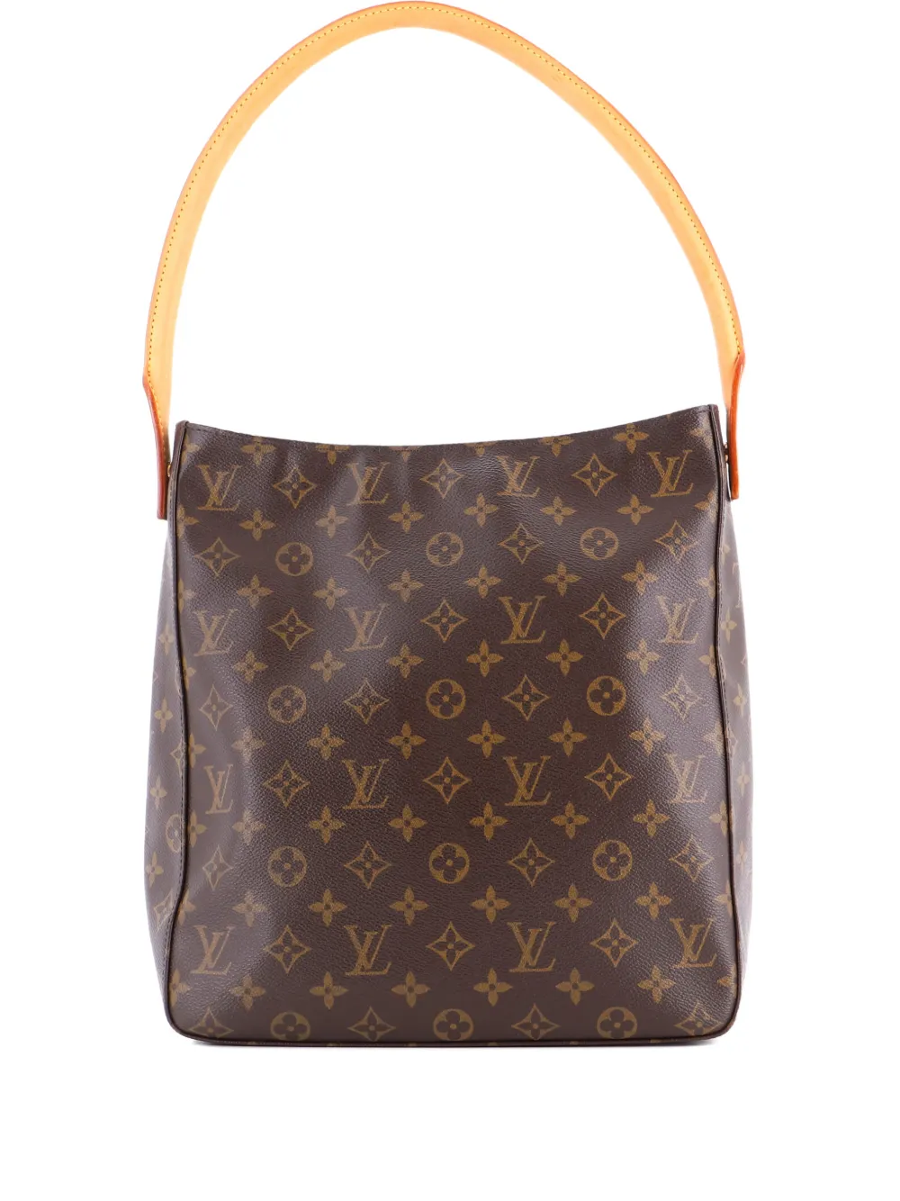 Louis Vuitton Pre-Owned Looping Handbag Monogram Canvas GM shoulder bag - Marrone