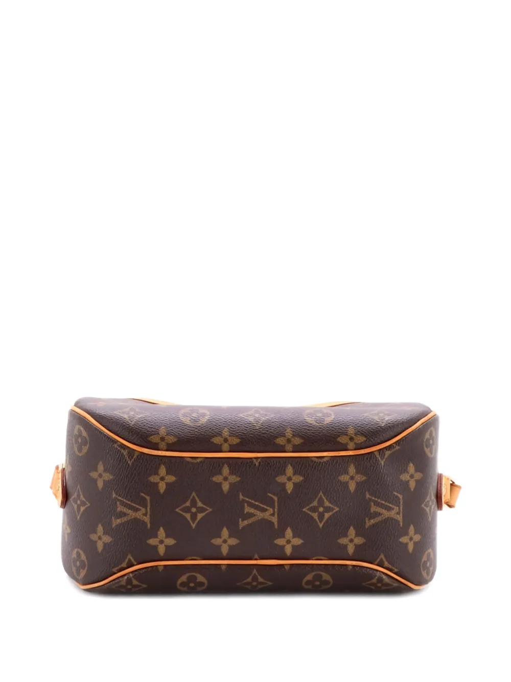 Pre-owned Louis Vuitton Blois Handbag Monogram Canvas Crossbody Bag In Brown