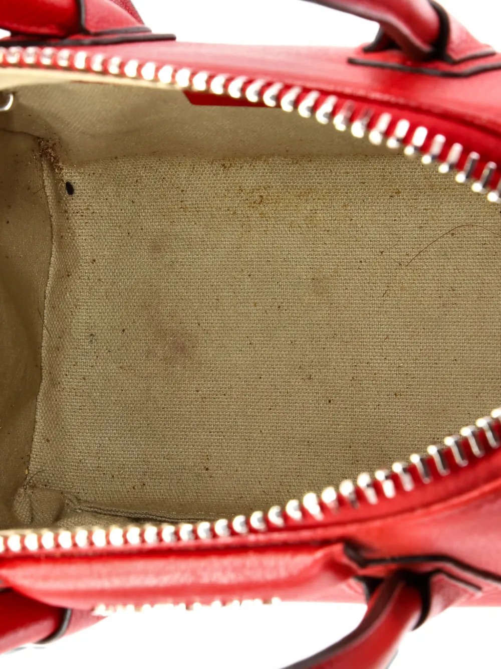 GIVENCHY Pre-owned Antigona Bag Leather Mini Crossbody Bag In Red