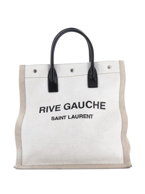 Saint Laurent Pre-Owned Rive Gauche Shopper Canvas Tall tote bag