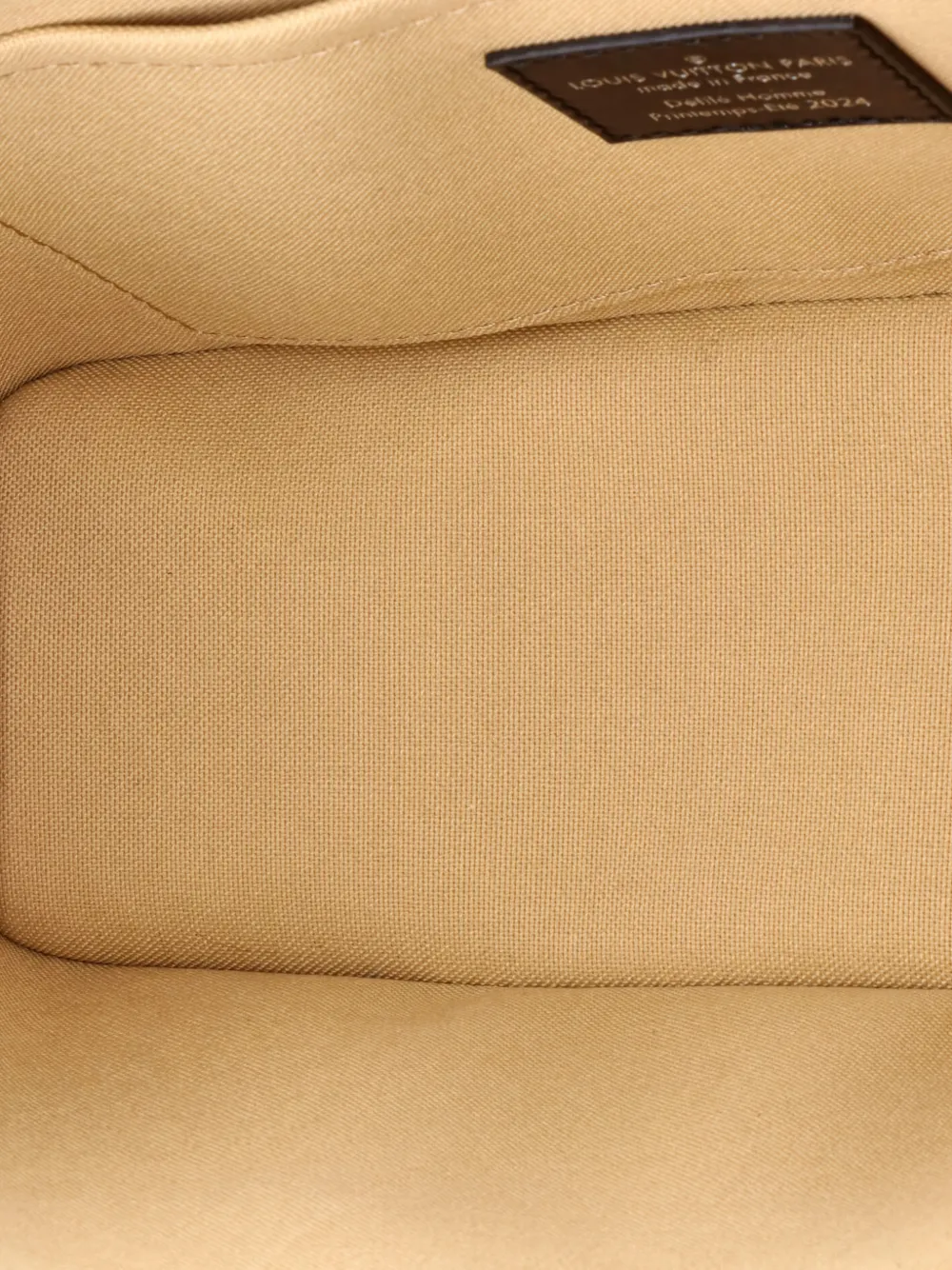 Pre-owned Louis Vuitton Alma Handbag Lv Blason Calf Leather East West Satchel In Black