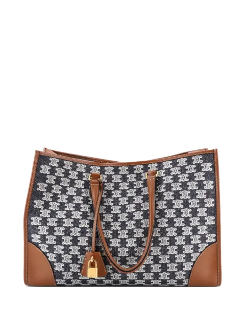 Celine Pre-Owned Horizontal Cabas Triomphe Canvas tote bag