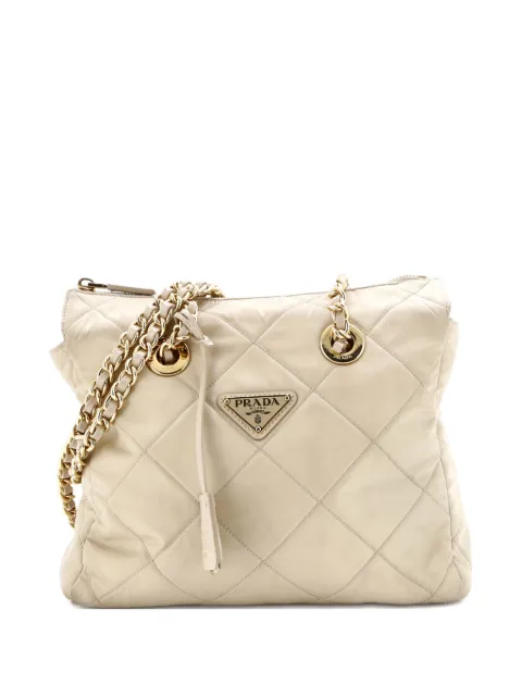 Prada Pre-Owned Re-Edition 1995 Chain Quilted Re-Nylon Small tote bag