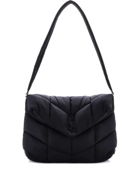 Saint Laurent Pre-Owned Loulou Puffer Messenger Bag Quilted Econyl shoulder bag