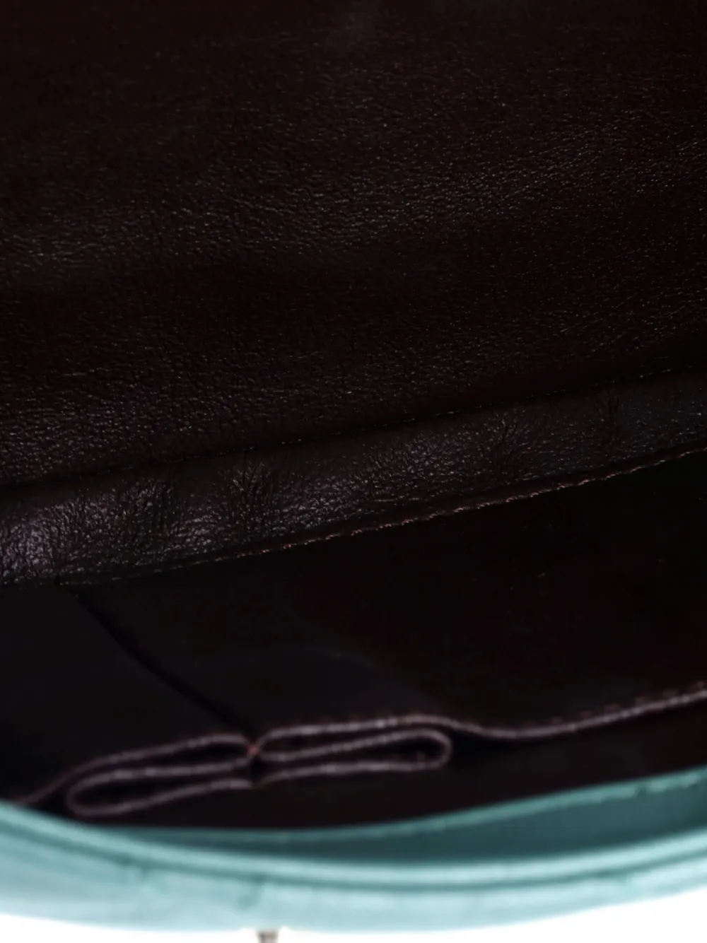 Pre-owned Chanel Trendy Cc Flap Bag Quilted Lambskin Medium Shoulder Bag In Green