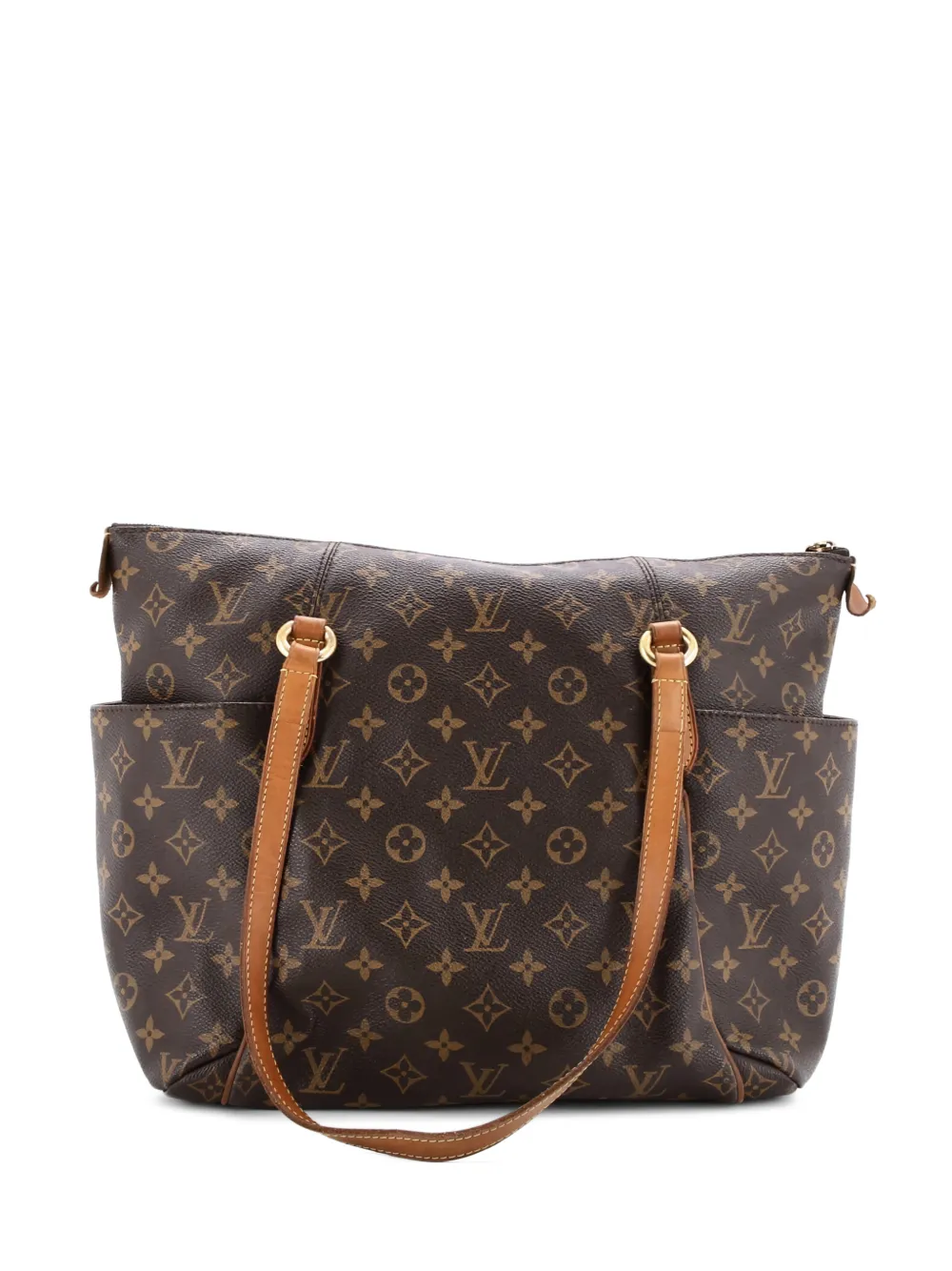 Louis Vuitton Pre-Owned Totally Handbag Monogram Canvas MM shoulder bag - Marrone