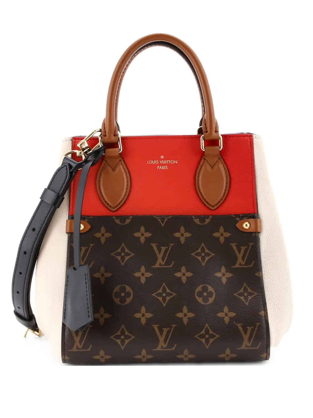 Louis Vuitton Pre-Owned Fold Tote Monogram Canvas and Leather PM satchel - Multicolore