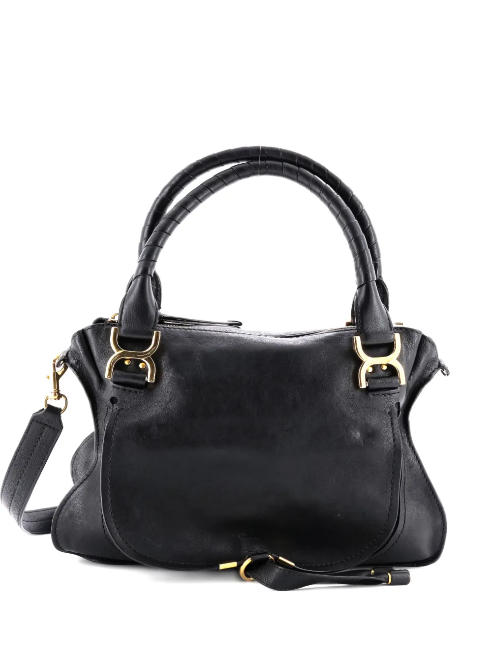 Chloé Pre-Owned Marcie Leather Medium satchel | Black | Image 1